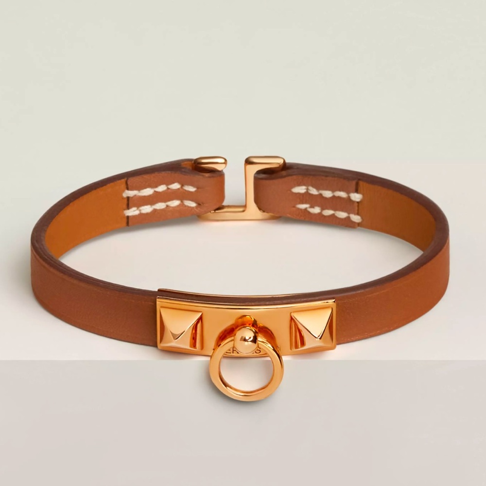 Hermes Mini Rivale Bracelet in T2 - EUC
